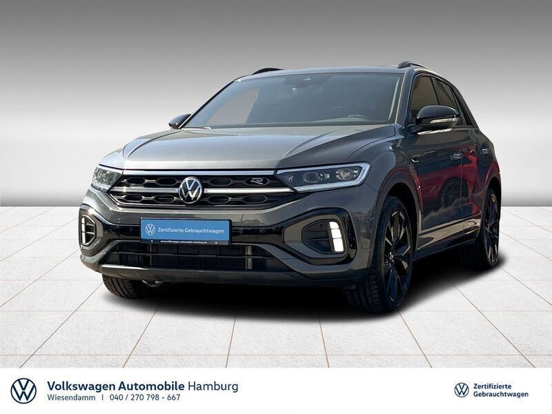 Grau Gebraucht 2024 VW T-Roc R-line SUV | 41.440 € (Teuer) - Bild 1/3