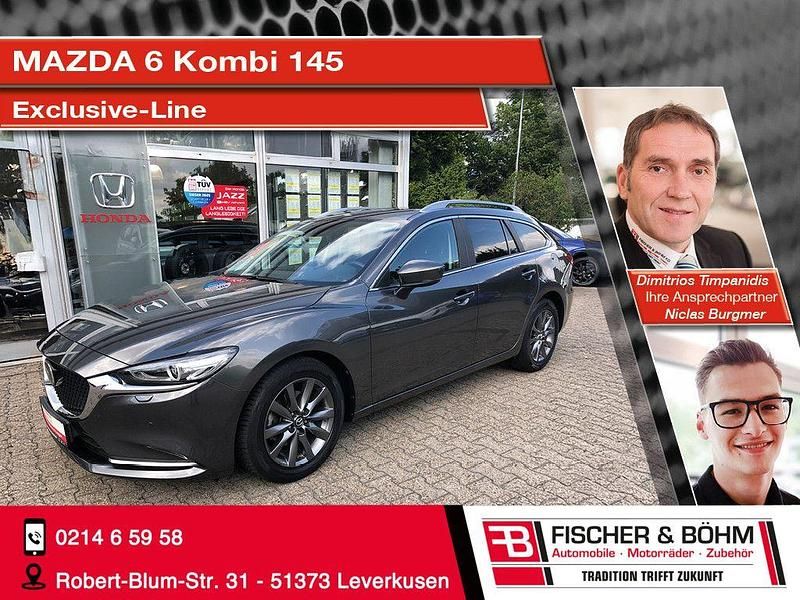 Gebraucht Mazda 6 Exclusive-Line 145 PS (106 kW) 2020 Grau (metallic) Kombi