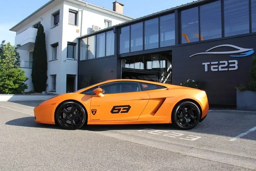 Gebraucht Lamborghini Gallardo 500 PS (367 kW) 2004 Orange Coupé