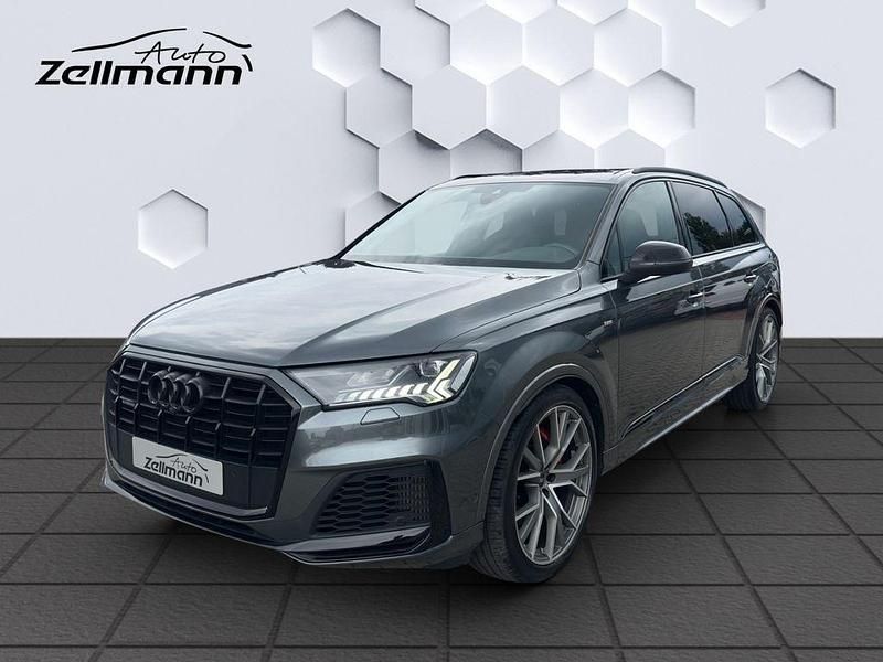 Grau Gebraucht 2021 Audi Q7 Competition SUV | 58.868 € (Guter Preis) - Bild 1/3