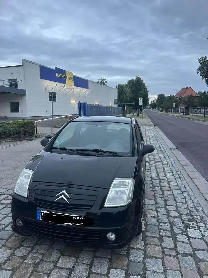 Gebraucht Citroën C2 VTR Sport 75 PS (55 kW) 2005 Schwarz Kleinwagen