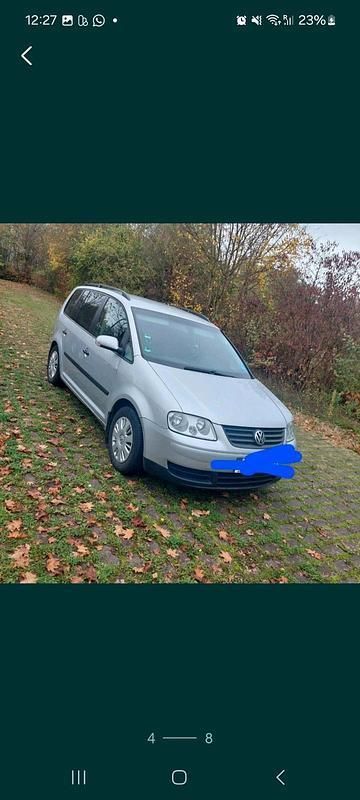 Beige Gebraucht 2004 VW Touran Conceptline Van / Kleinbus | 1.700 € (Teuer) - Bild 1/4