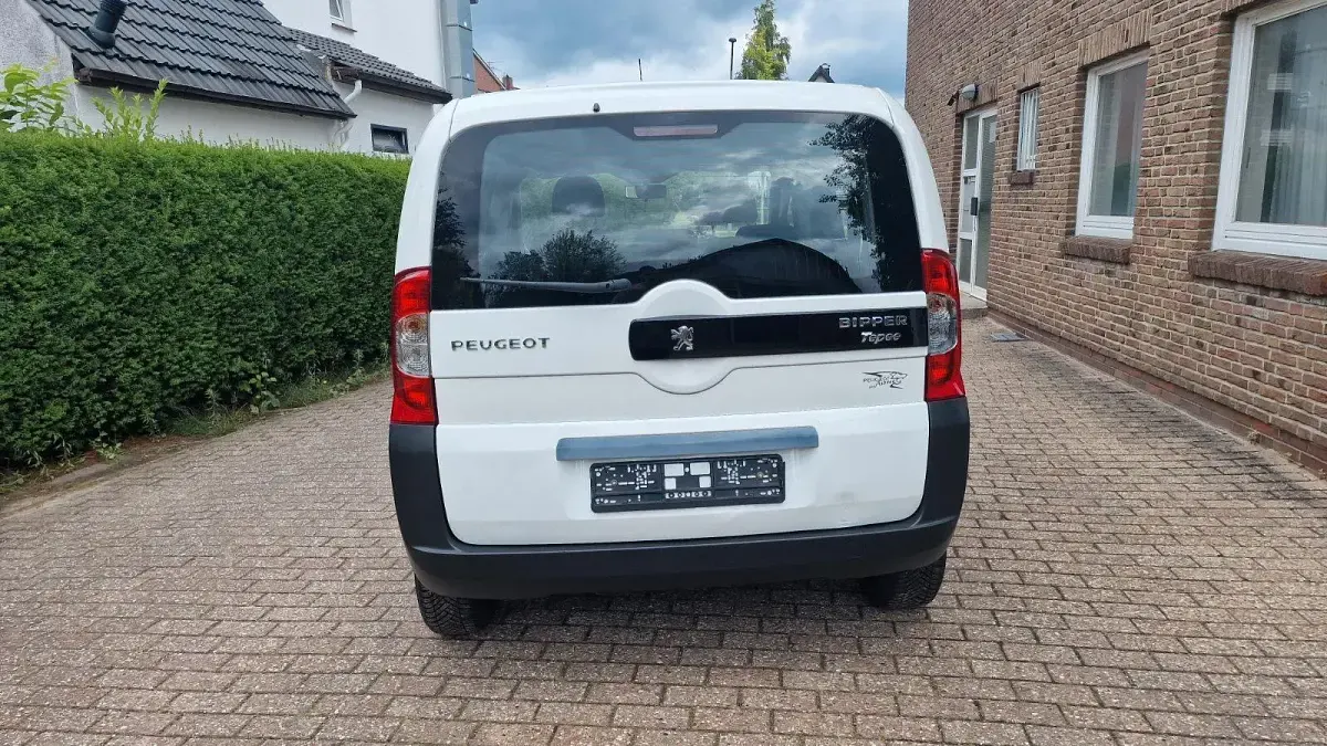 Gebraucht Peugeot Bipper Active 75 PS (55 kW) 2014 Lack weiss banquise/deckende Van / Kleinbus