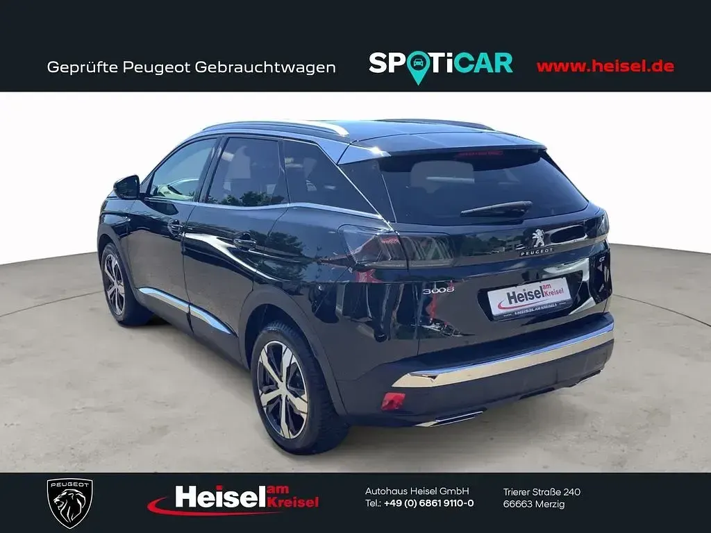Gebraucht Peugeot 3008 GT 131 PS (96 kW) 2024 Schwarz SUV