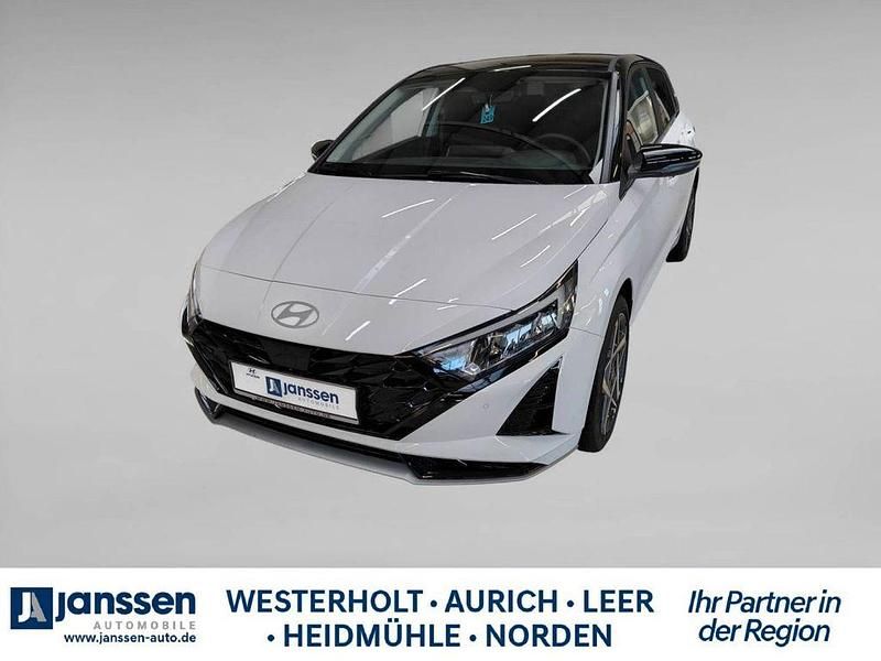 Atlas white/ phantom blac Neu 2025 Hyundai i20 Prime Limousine | 24.990 € (Fairer Preis) - Bild 1/1