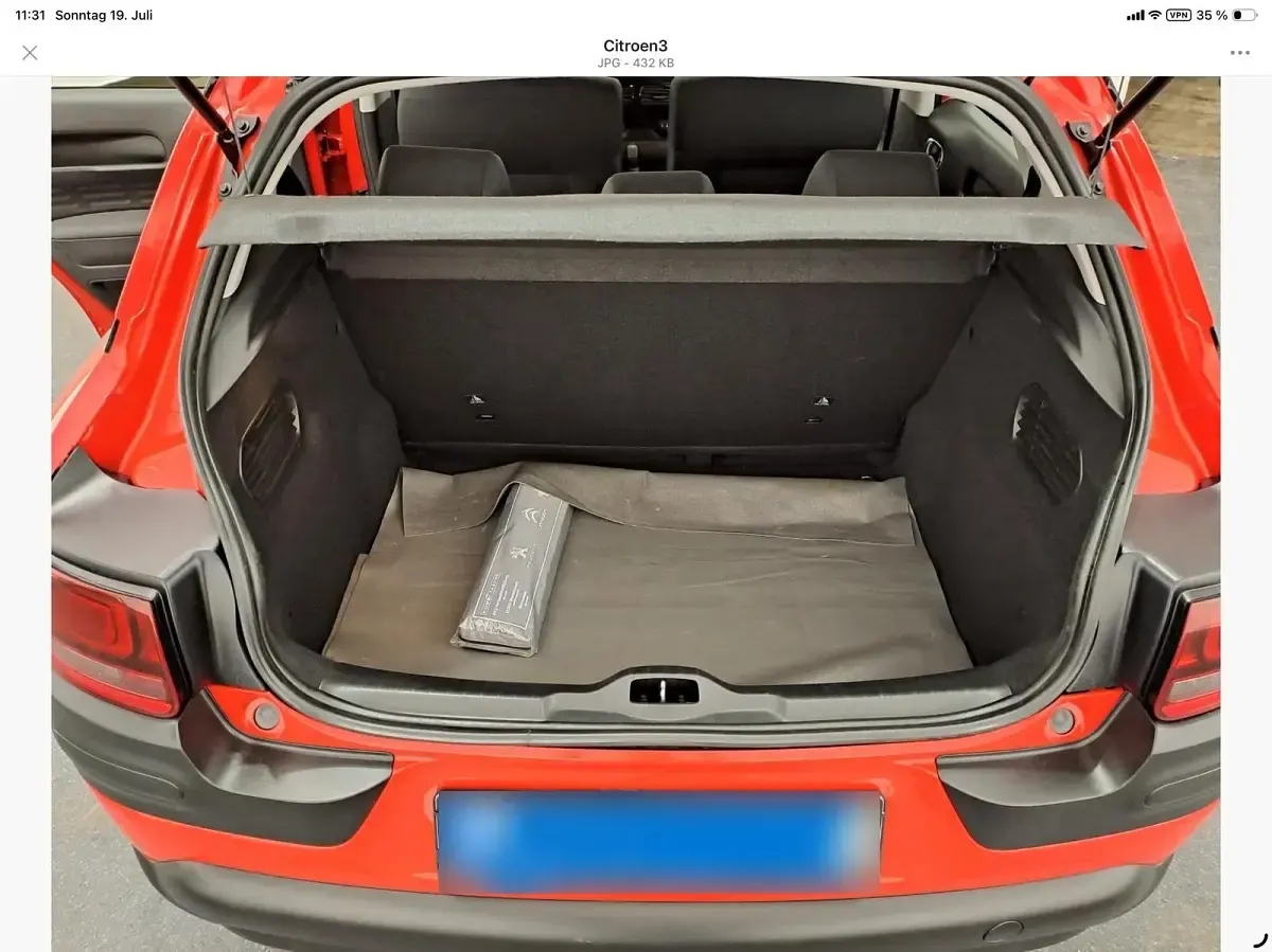 Gebraucht Citroën C4 Cactus Feel 82 PS (60 kW) 2015 Rot Kleinwagen