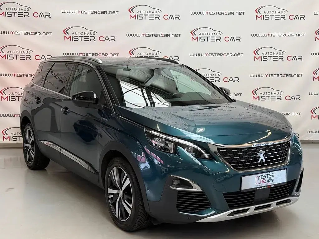 Gebraucht Peugeot 5008 GT-line 150 PS (110 kW) 2017 Grün SUV