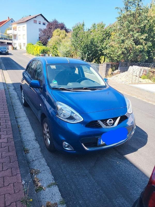 Blau Gebraucht 2015 Nissan Micra Acenta Kleinwagen | 4.000 € (Guter Preis) - Bild 1/4