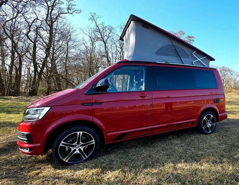Gebraucht VW California Coast 150 PS (110 kW) 2019 Rot Van