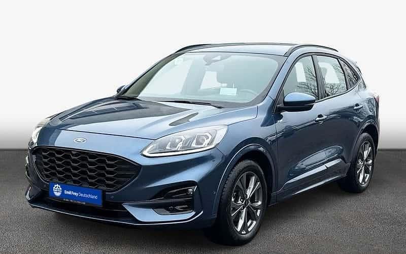 Chrome blue metallic Gebraucht 2023 Ford Kuga ST-Line SUV | 25.944 € (Superpreis) - Bild 1/4