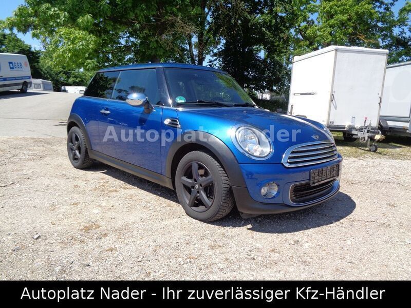 Gebraucht Mini ONE 98 PS (72 kW) 2013 Blau metallic Kleinwagen
