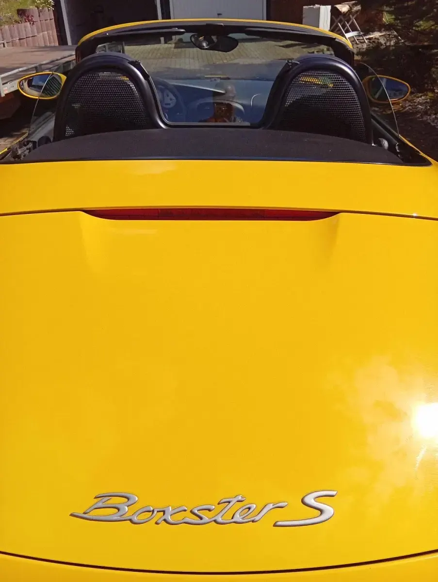 Gebraucht Porsche 986 Boxster 260 PS (191 kW) 2004 Gelb Cabrio