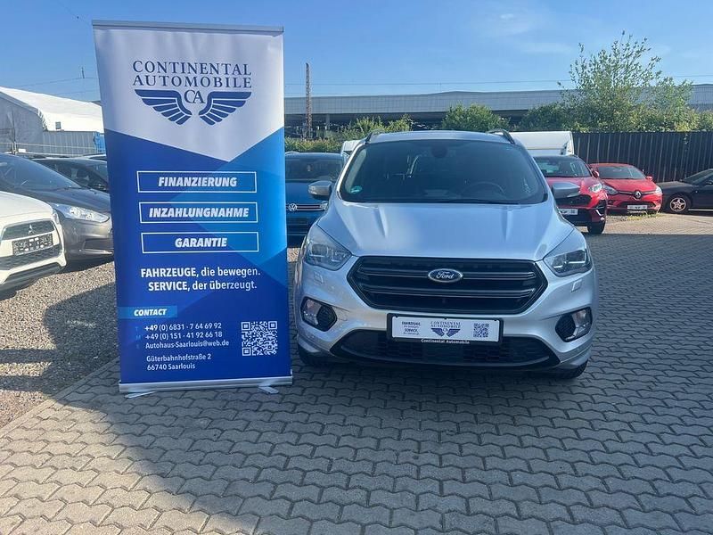 Silber Gebraucht 2019 Ford Kuga ST-Line SUV | 16.999 € (Fairer Preis) - Bild 1/4
