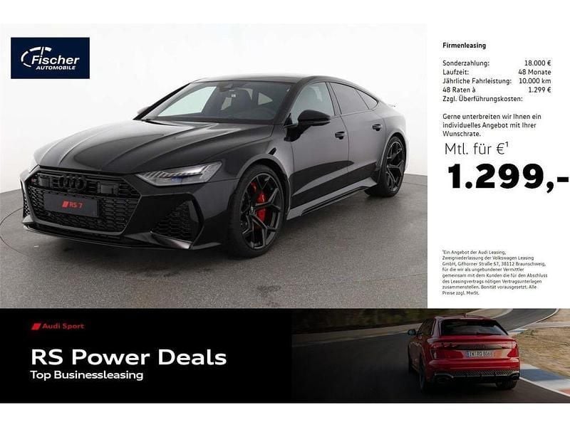 Schwarz Neu 2025 Audi RS7 Sportback Performance Kleinwagen | 159.980 € (Etwas zu teuer) - Bild 1/4