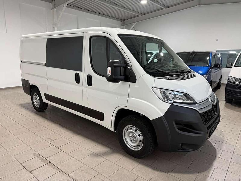 Gebraucht Citroën Jumper 140 PS (102 kW) 2021 Lackierung weiss icy/deckende Van / Kleinbus