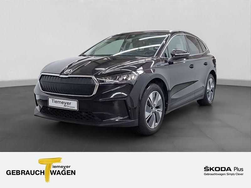 Schwarz Gebraucht 2021 Skoda Enyaq iV Clever SUV | 22.880 € (Fairer Preis) - Bild 1/4