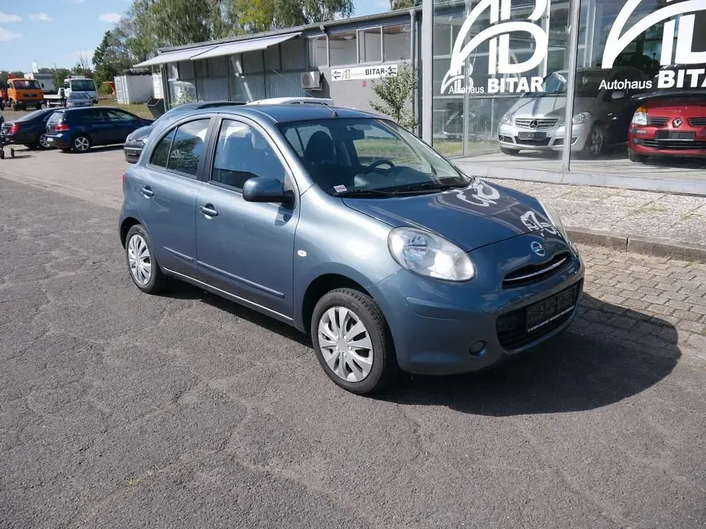 Gebraucht Nissan Micra Acenta 80 PS (58 kW) 2011 Grün Kleinwagen