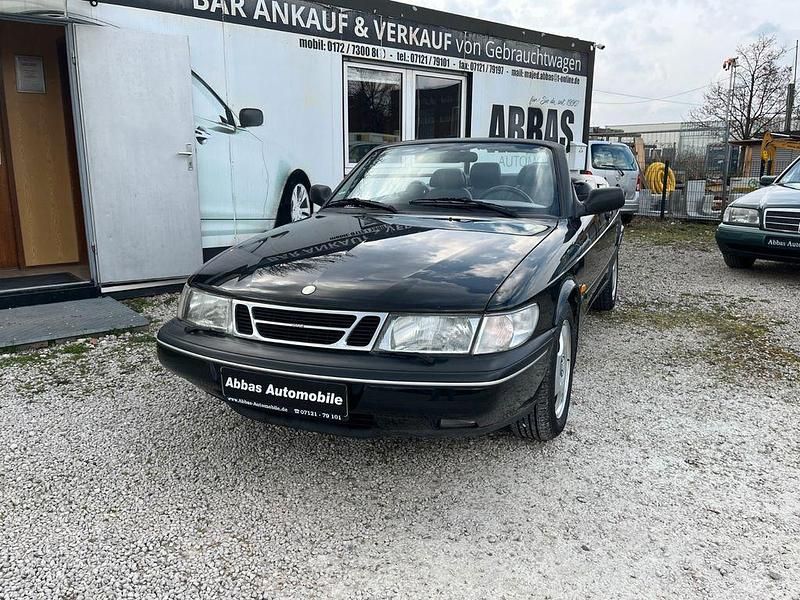 Gebraucht Saab 900 Cabriolet 185 PS (136 kW) 1997 Schwarz Cabrio
