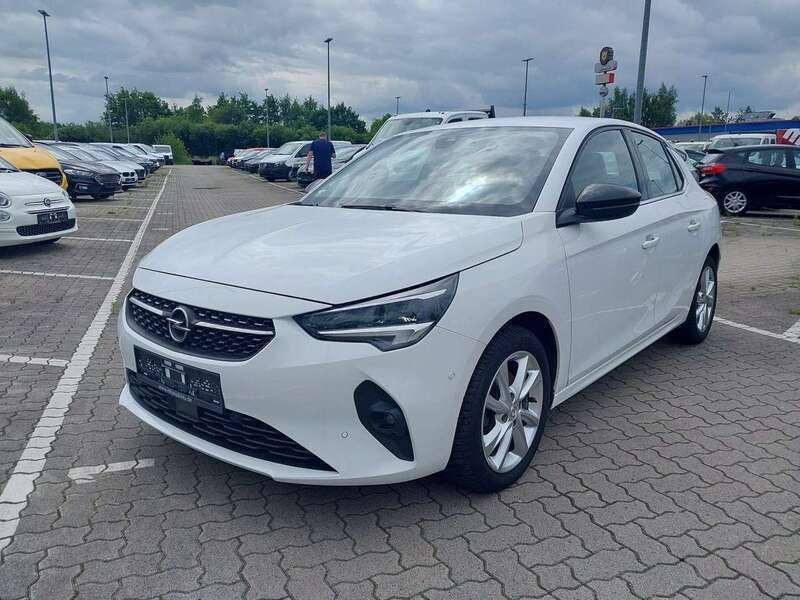Weiß Gebraucht 2022 Opel Corsa Elegance Kleinwagen | 14.690 € (Fairer Preis) - Bild 1/3