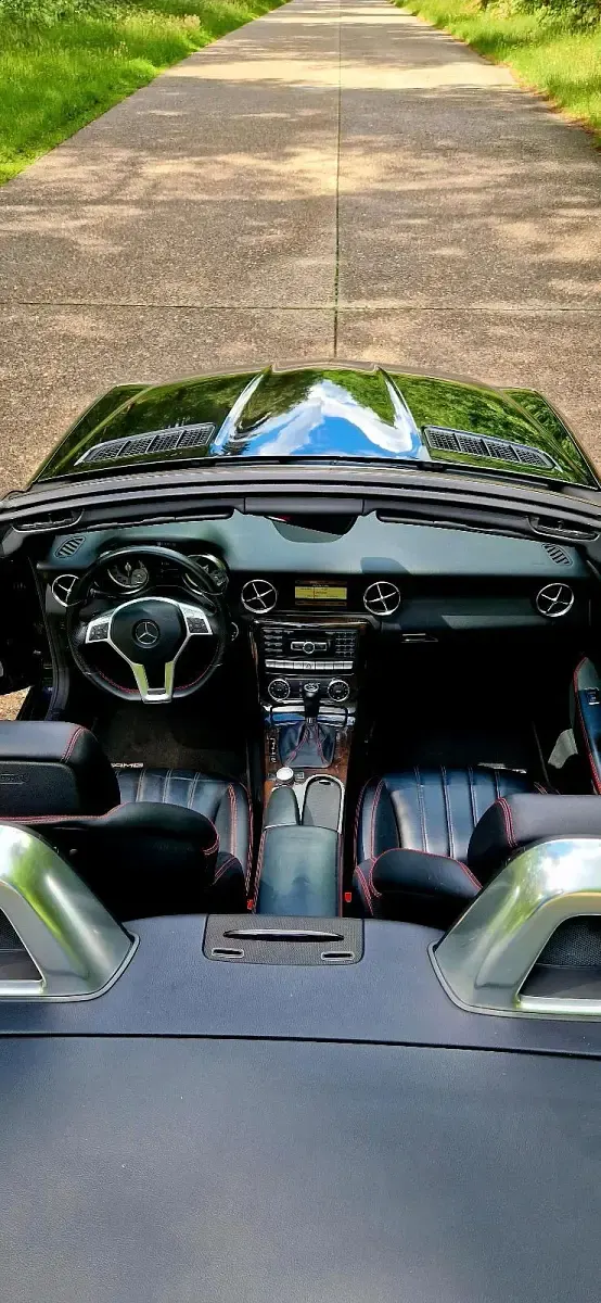 Gebraucht Mercedes SLK250 204 PS (150 kW) 2011 Schwarz Cabrio