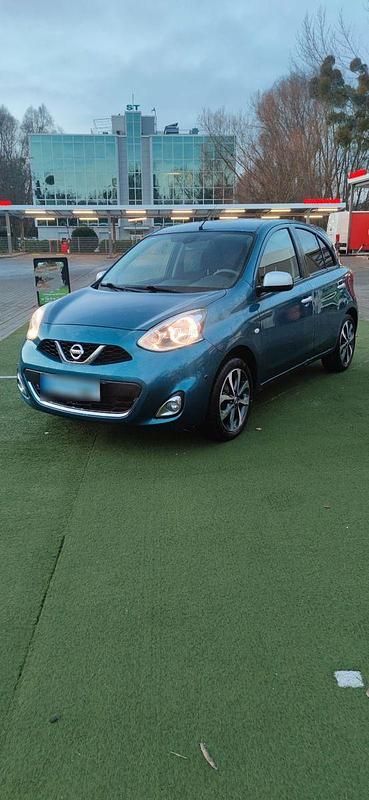 Gebraucht Nissan Micra N-TEC 80 PS (58 kW) 2017 Blau Kleinwagen