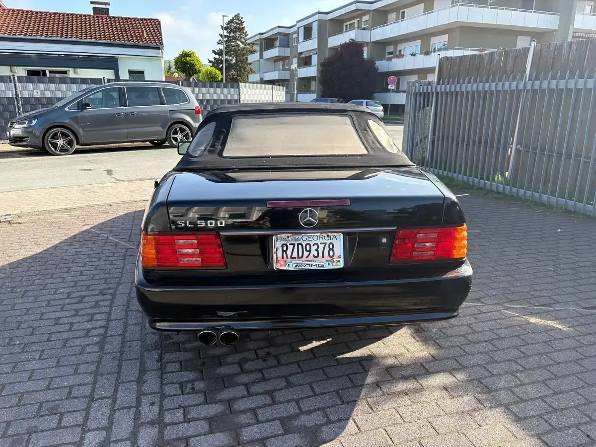 Gebraucht Mercedes SL500 320 PS (235 kW) 1990 Schwarz Cabrio