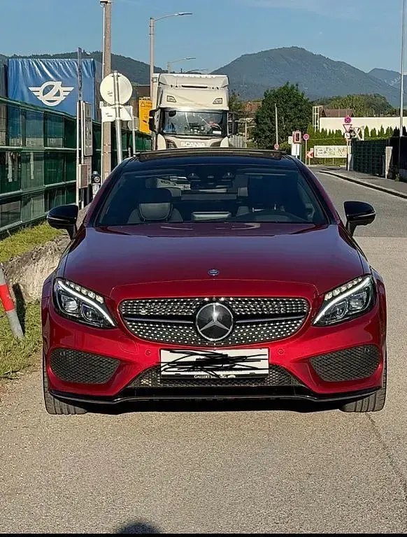 Gebraucht Mercedes C400 AMG line 333 PS (244 kW) 2017 Rot