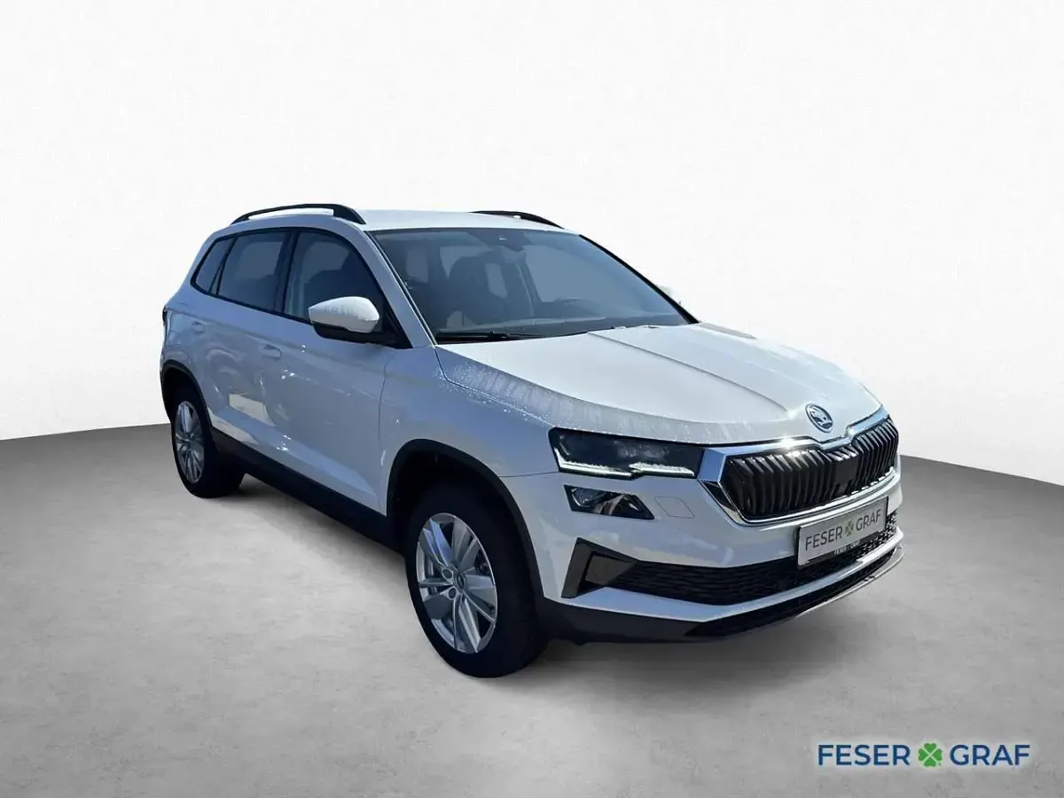 Neu Skoda Karoq Selection 150 PS (110 kW) 2026 Moon weiss perleffekt SUV