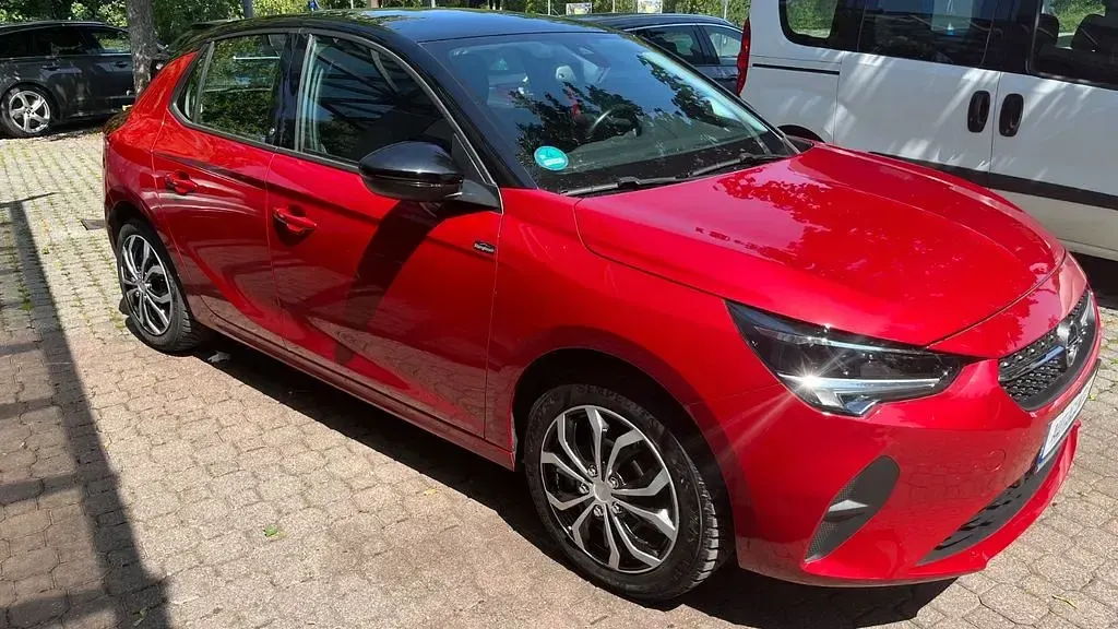 Gebraucht Opel Corsa-e Elegance 100 kW (136 PS) 2020 Rot Kleinwagen
