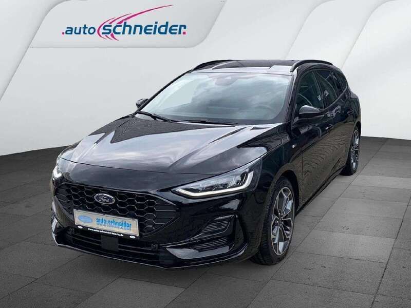Obsidianschwarz metallic Gebraucht 2025 Ford Focus ST-Line X Kombi | 30.990 € (Fairer Preis) - Bild 1/4