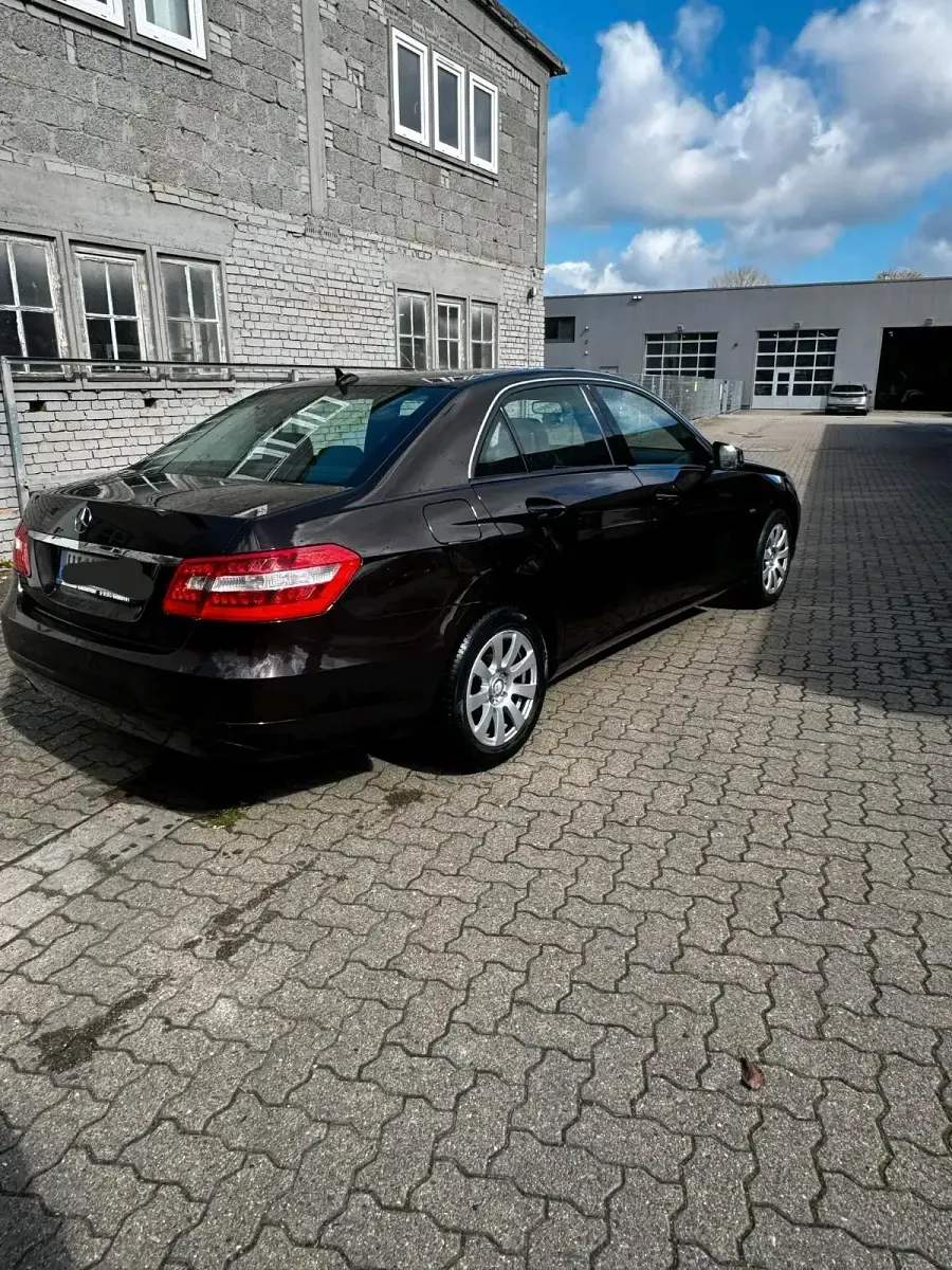 Używany Mercedes E250 204 KM (150 kW) 2009 Brązowy Sedan/Limuzyna