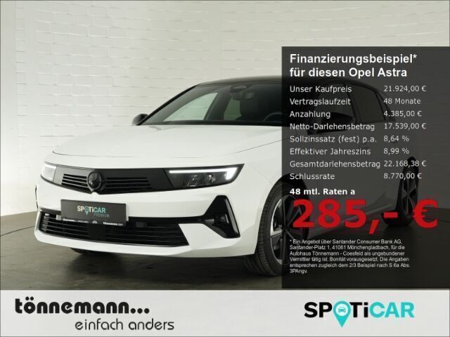Weiss Gebraucht 2024 Opel Astra Limousine | 21.924 € (Fairer Preis) - Bild 1/4