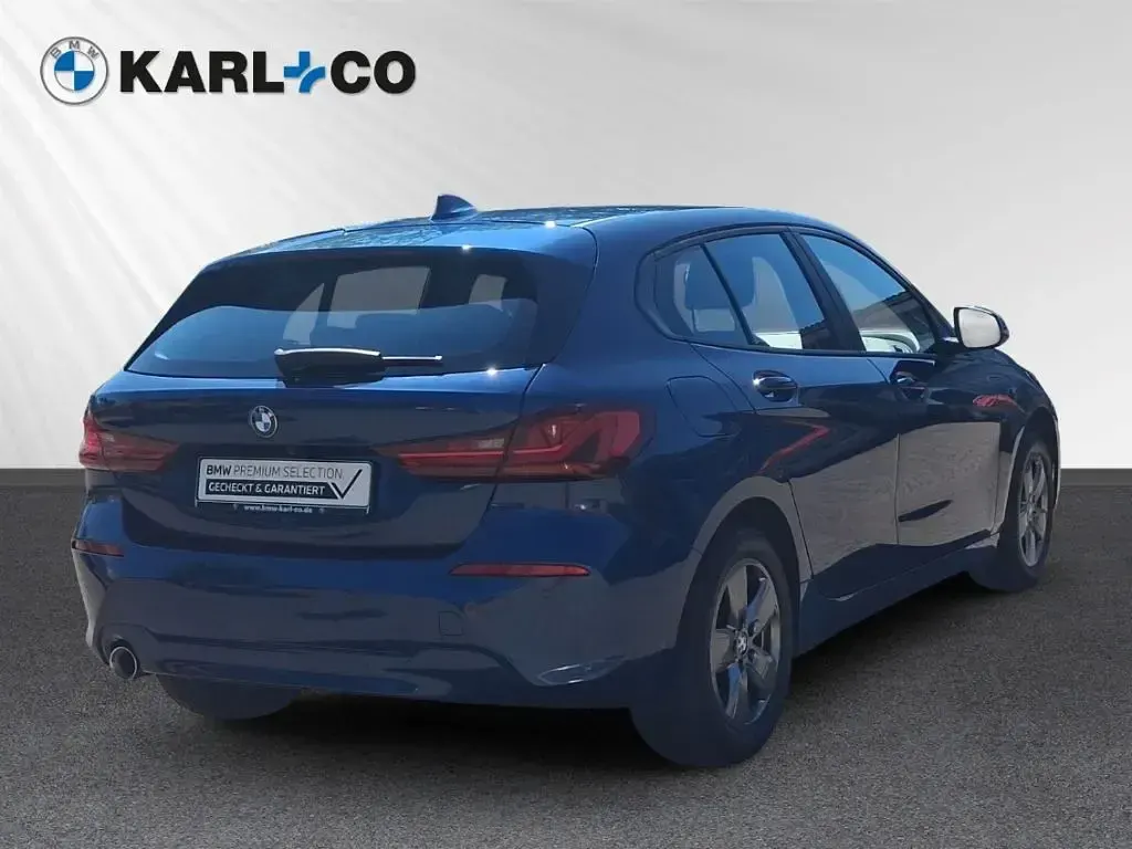 Second-hand BMW 116 Advantage 114 CP (83 kW) 2023 Albastru Hatchback