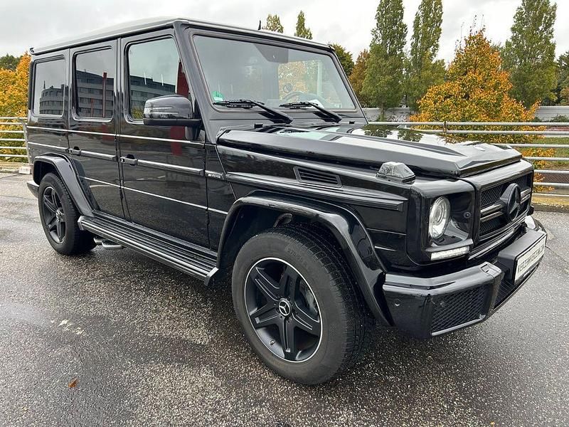 Obsidianschwarz metallic Gebraucht 2015 Mercedes G500 SUV | 69.500 € - Bild 1/4
