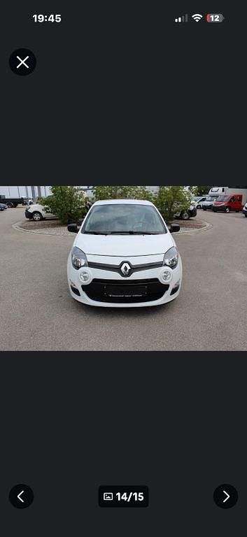 Gebraucht Renault Twingo Expression 75 PS (55 kW) 2014 Weiß Kleinwagen
