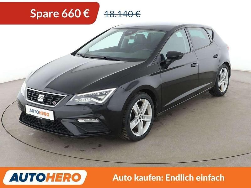 Gebraucht Seat Leon FR 184 PS (135 kW) 2017 Schwarz Limousine