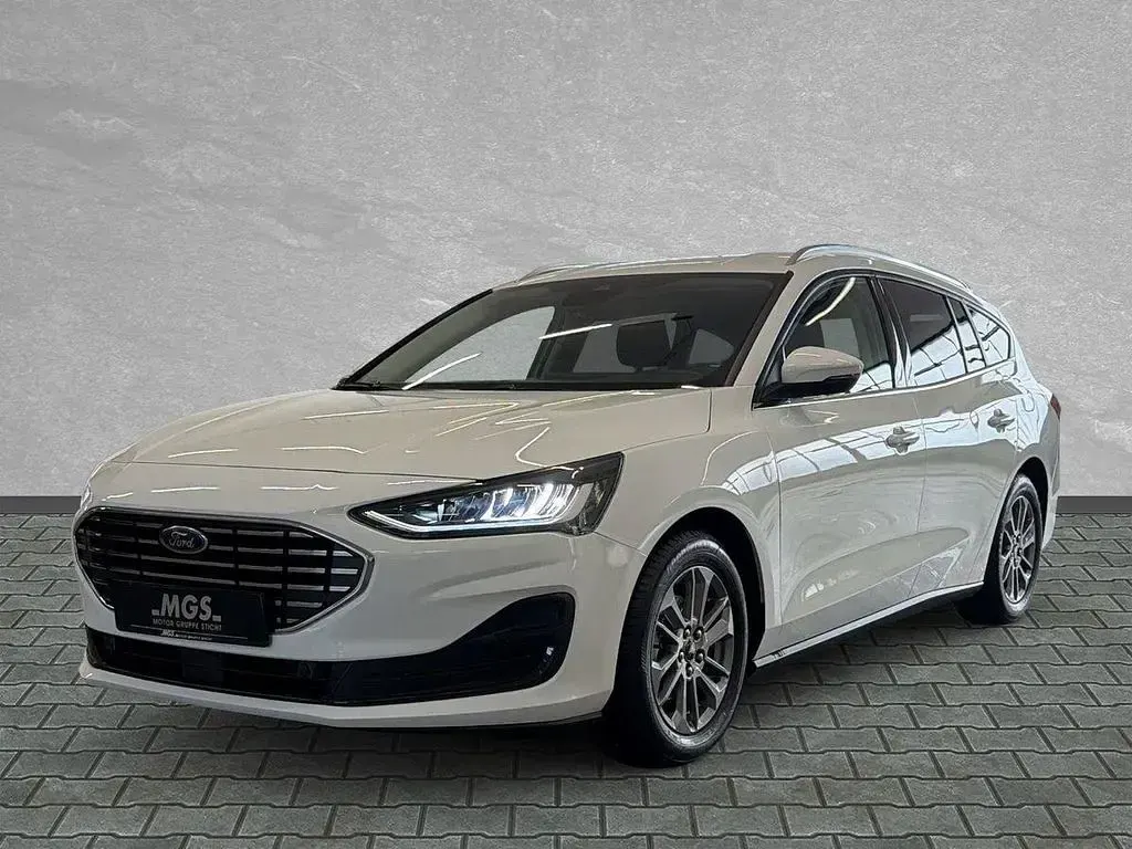 Brugt Ford Focus Titanium 125 HK (91 kW) 2024 Hvid Stationcar