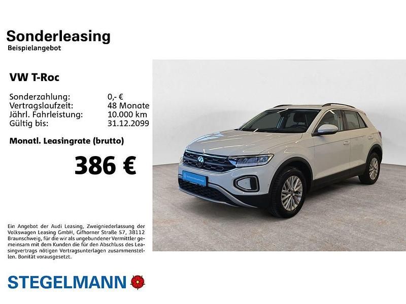 Gebraucht VW T-Roc Life 150 PS (110 kW) 2022 Pure white SUV