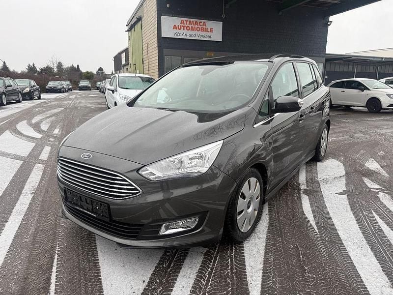 Gebraucht Ford Grand C-Max Titanium 125 PS (91 kW) 2016 Grau Van / Kleinbus