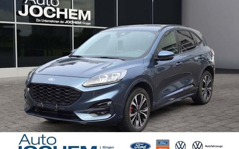 Blau Gebraucht 2021 Ford Kuga ST-Line X SUV | 26.444 € (Fairer Preis) - Bild 1/4
