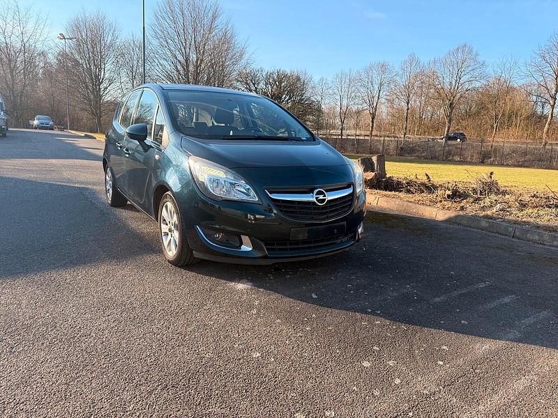 Gebraucht Opel Meriva 110 PS (80 kW) 2014 Grün Van / Kleinbus