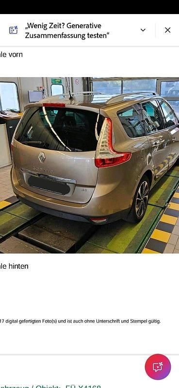 Gold Gebraucht 2015 Renault Scénic III Van / Kleinbus | 6.000 € - Bild 1/4