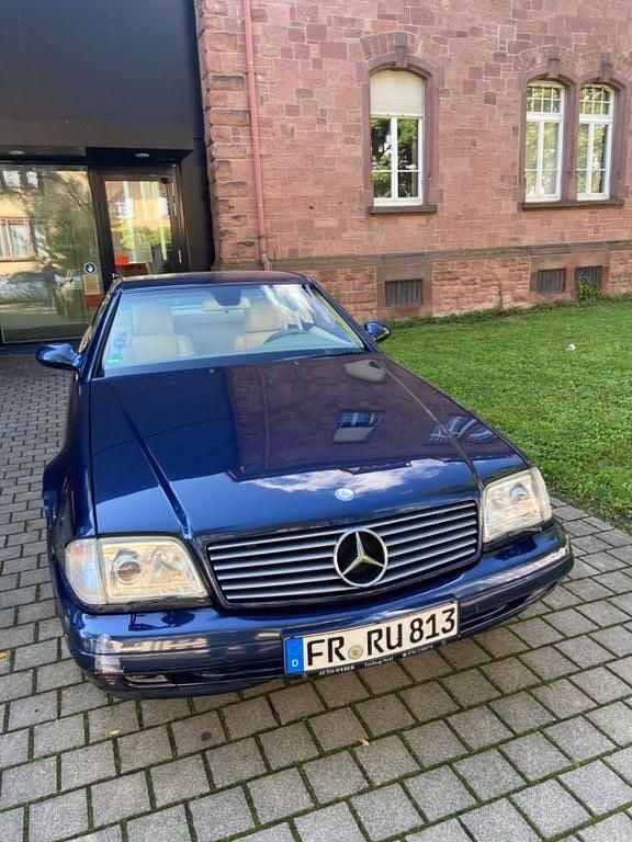 Blau Gebraucht 1999 Mercedes SL280 Cabrio | 14.900 € (Superpreis) - Bild 1/4