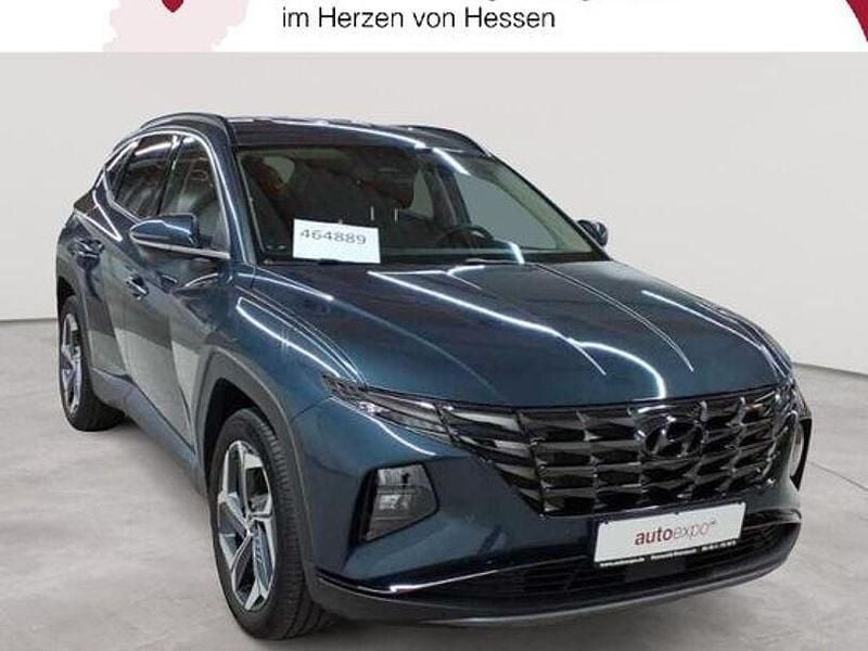 Teal blue Gebraucht 2022 Hyundai Tucson Trend SUV | 24.990 € (Guter Preis) - Bild 1/4