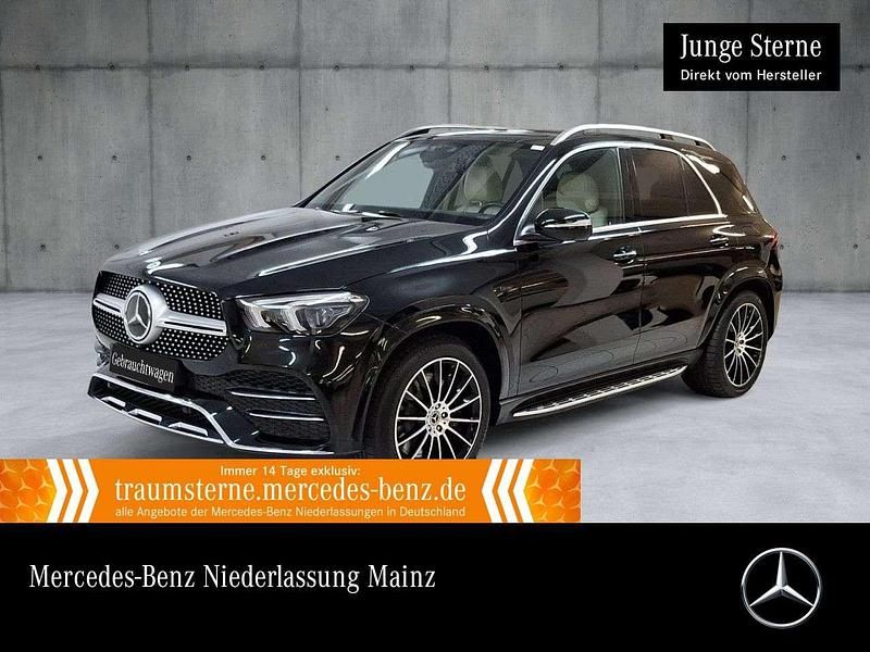 Schwarz Gebraucht 2021 Mercedes GLE350e AMG SUV | 60.990 € (Etwas zu teuer) - Bild 1/3