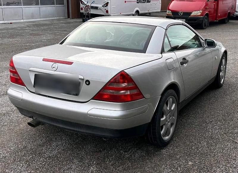 Gebraucht Mercedes SLK230 1999 Silber Cabrio