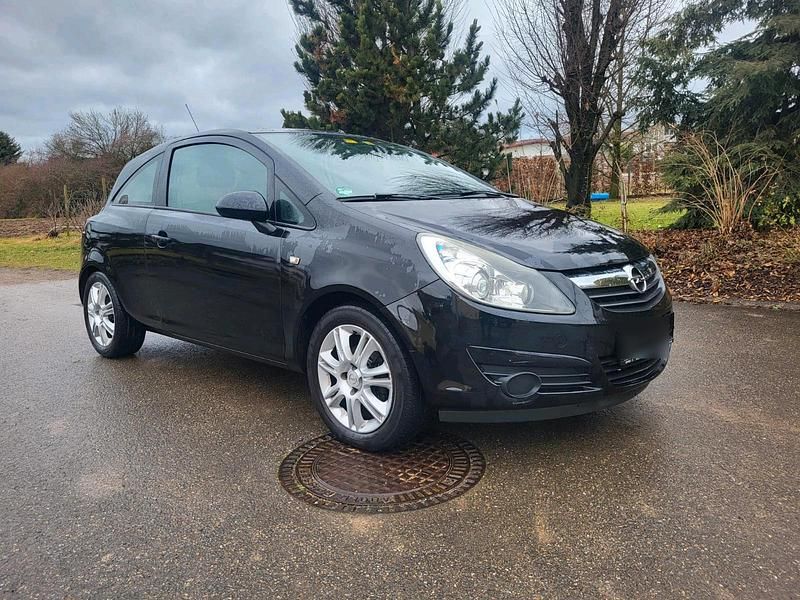 Gebraucht Opel Corsa 80 PS (58 kW) 2008 Schwarz Kleinwagen