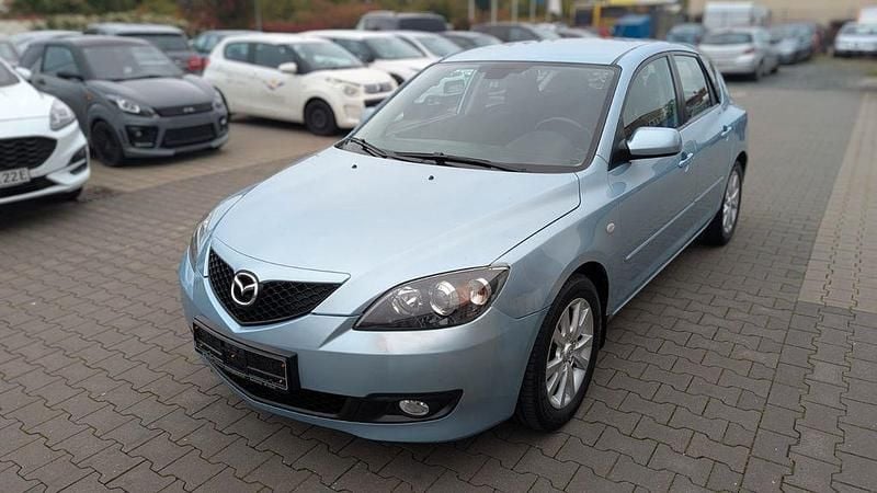 Pontos blau Gebraucht 2008 Mazda 3 Limousine | 3.990 € (Fairer Preis) - Bild 1/4
