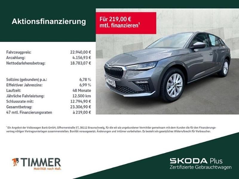 Gebraucht Skoda Scala Selection 116 PS (85 kW) 2024 Grau Kleinwagen
