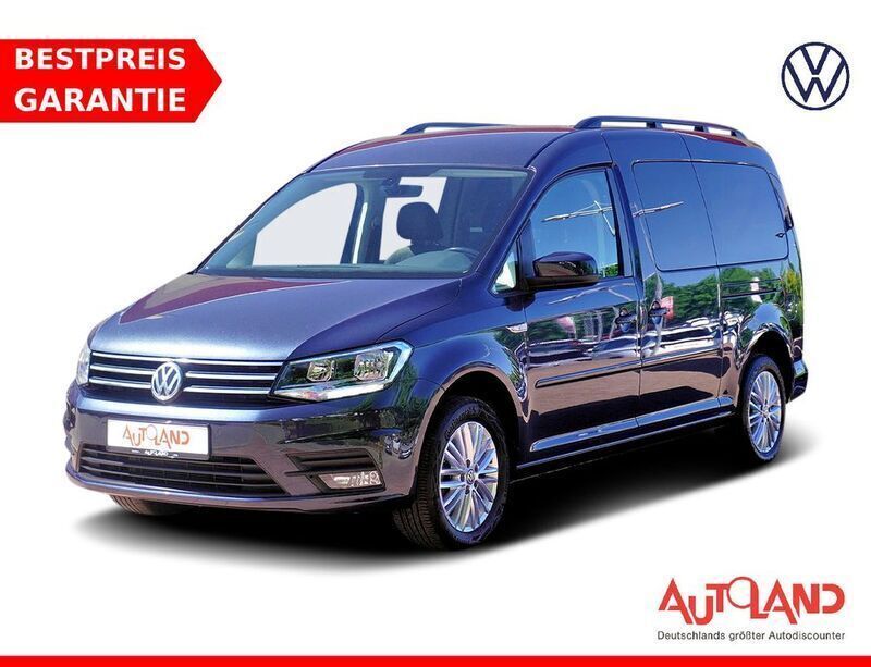 Blau Gebraucht 2019 VW Caddy Maxi Van / Kleinbus | 27.990 € - Bild 1/2